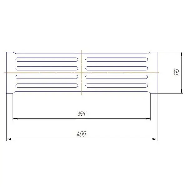 Grate 2 (110x400 mm)