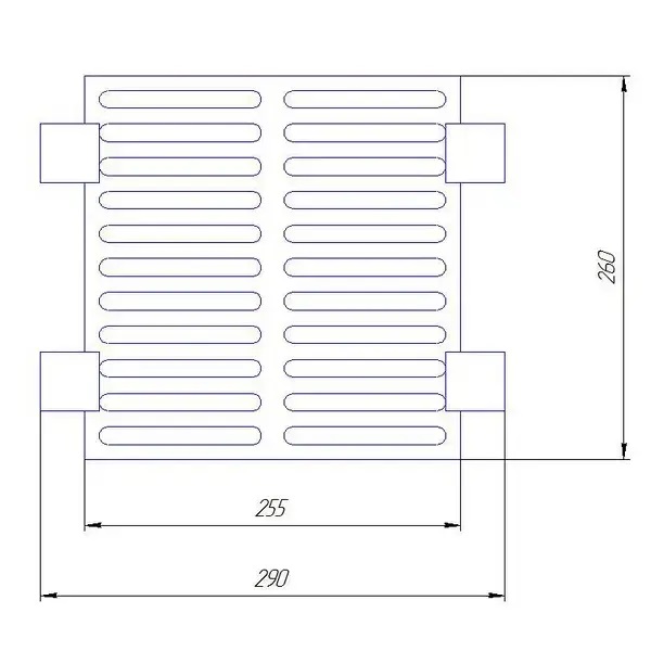 Tuharest 12 (255/290x260 mm)