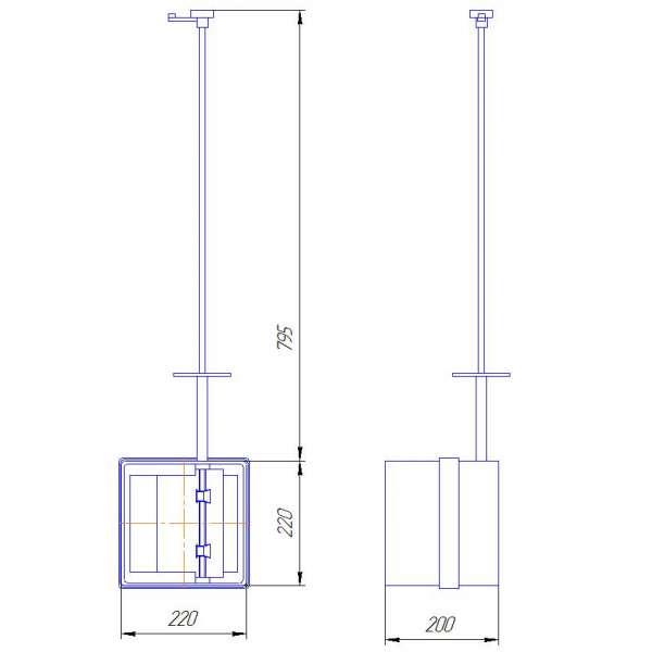 Bypass channel with frame