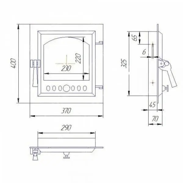 Fireguard door 410 righthanded