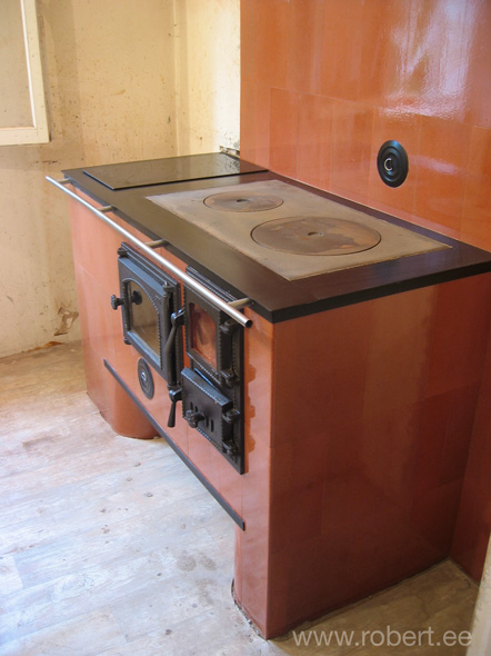 447 Baking oven with glass door