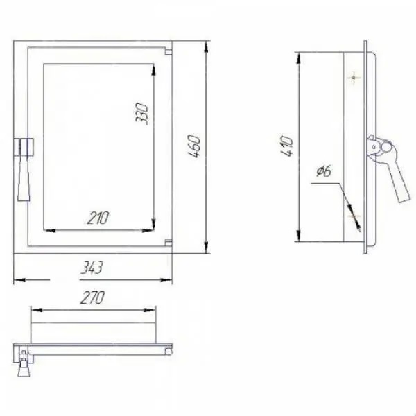 Fireguard door 505