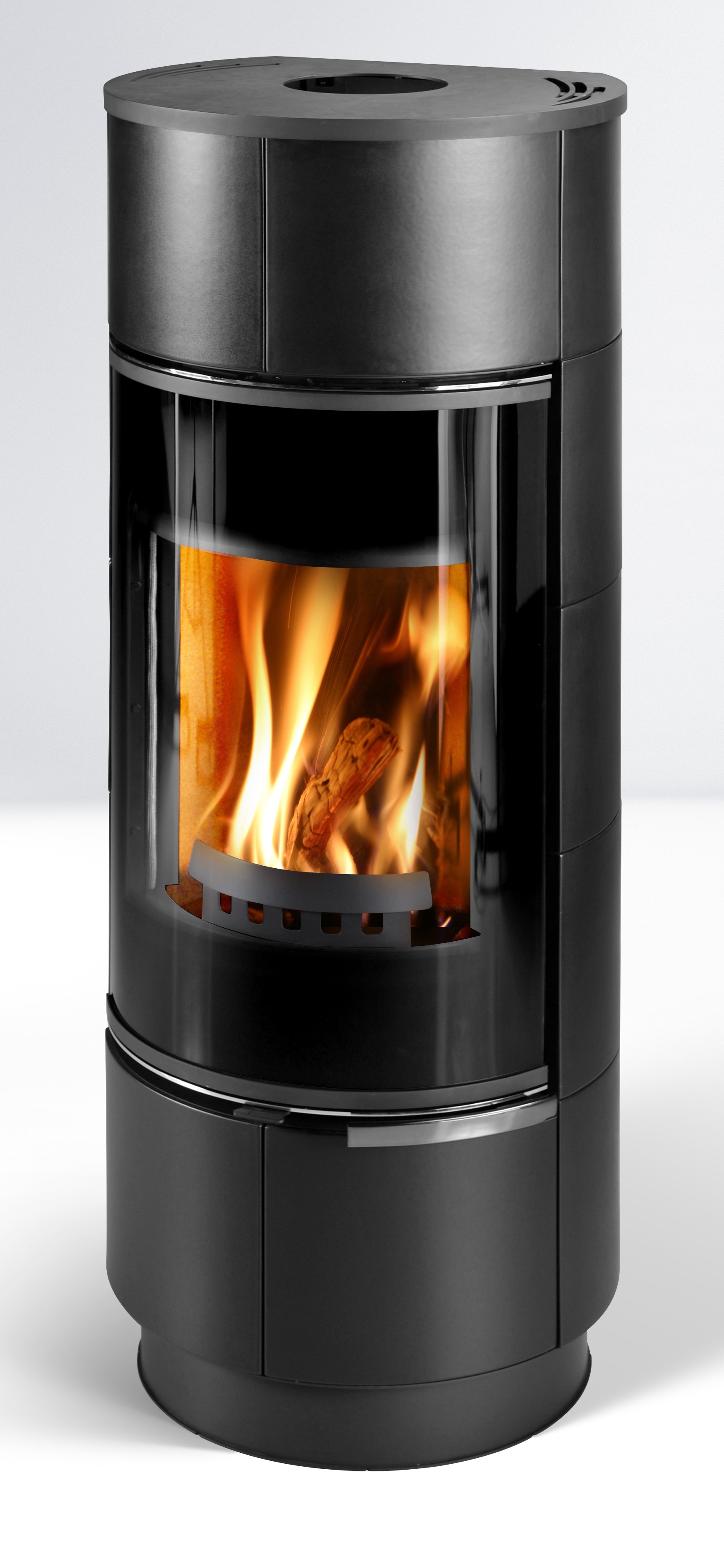 Fireplace Atika Plus matt black 7,5kW