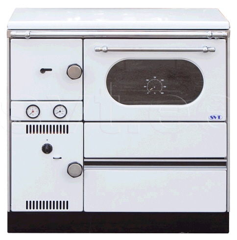 Centralheating cooker Alfa Term 20 right white 20kW