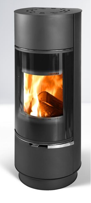 Fireplace Atika Steel black 7,5kW