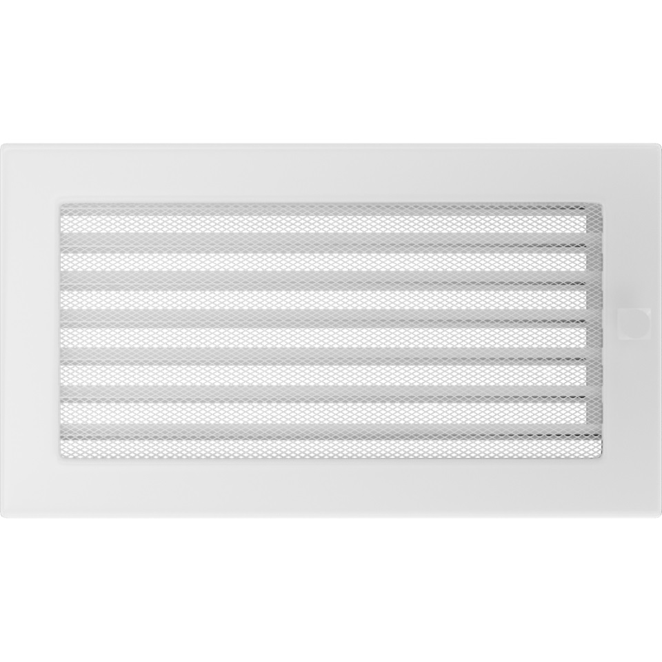Blind grid white 17x30cm