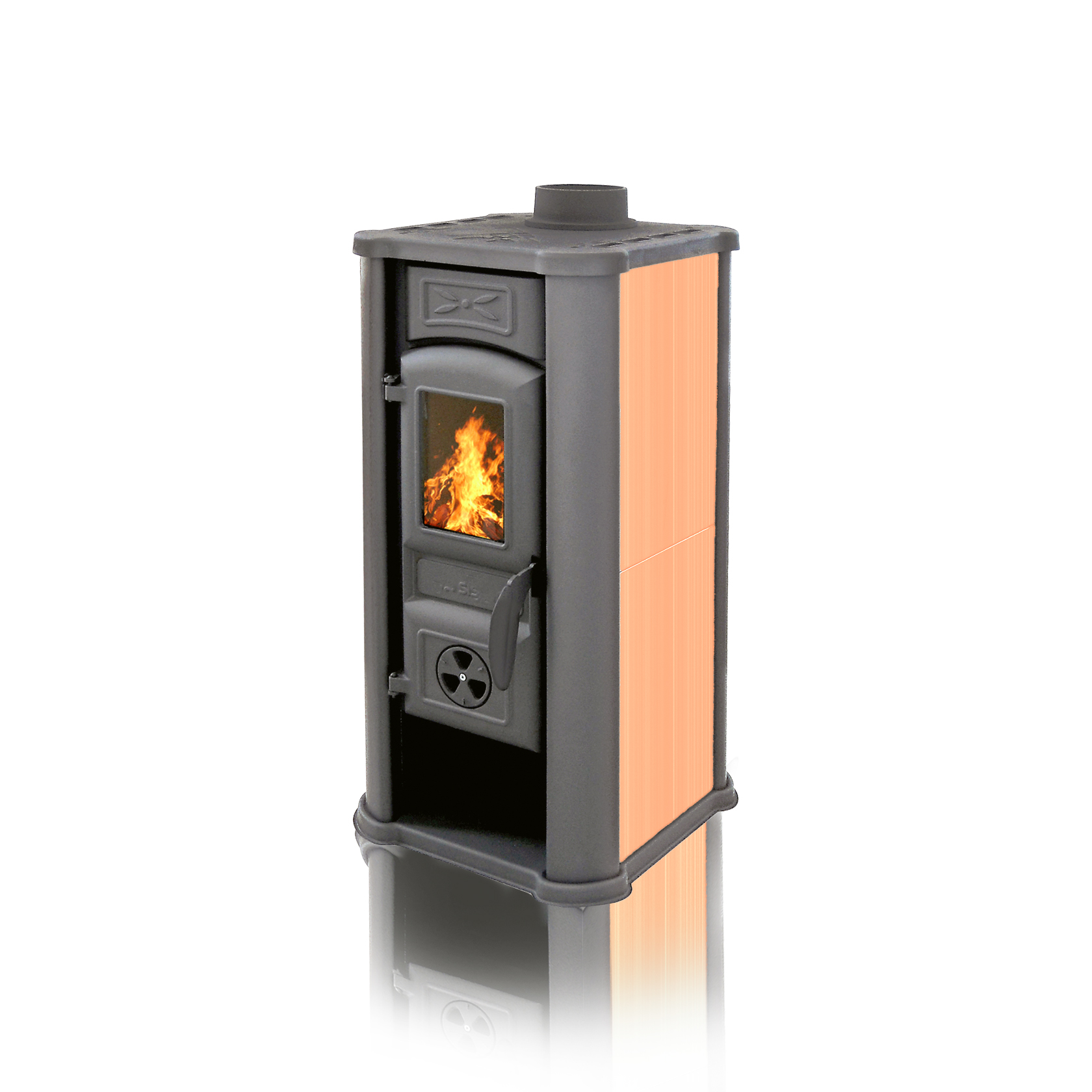 Fireplace Diana orange 6kW