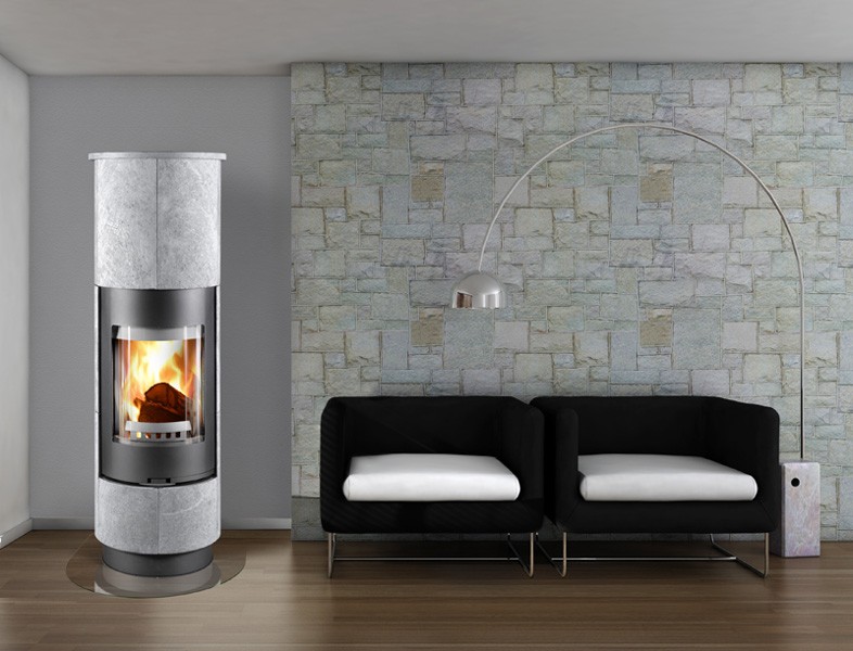 Fireplace Delia soapstone 7,5kW