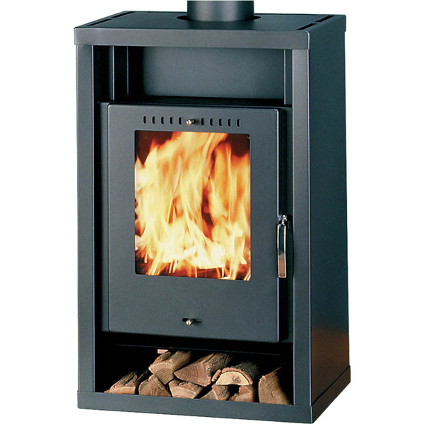 Fireplace Gent black 5kW