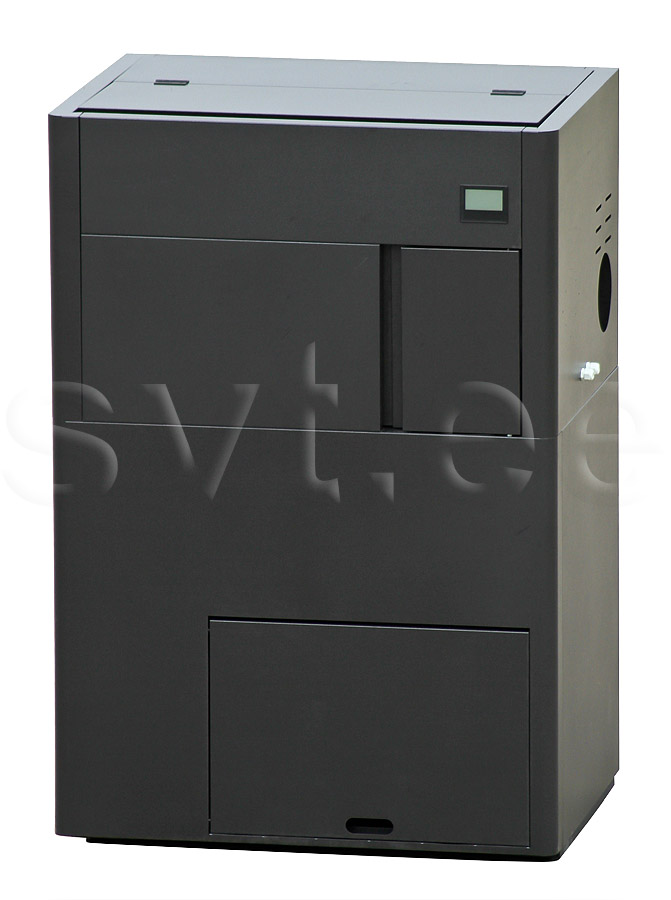 Pelletboiler 30kW black