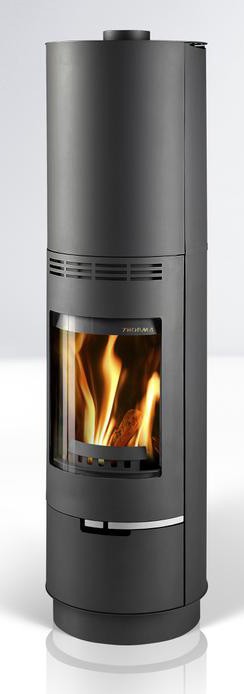 Fireplace Sevilla black 7,5kW