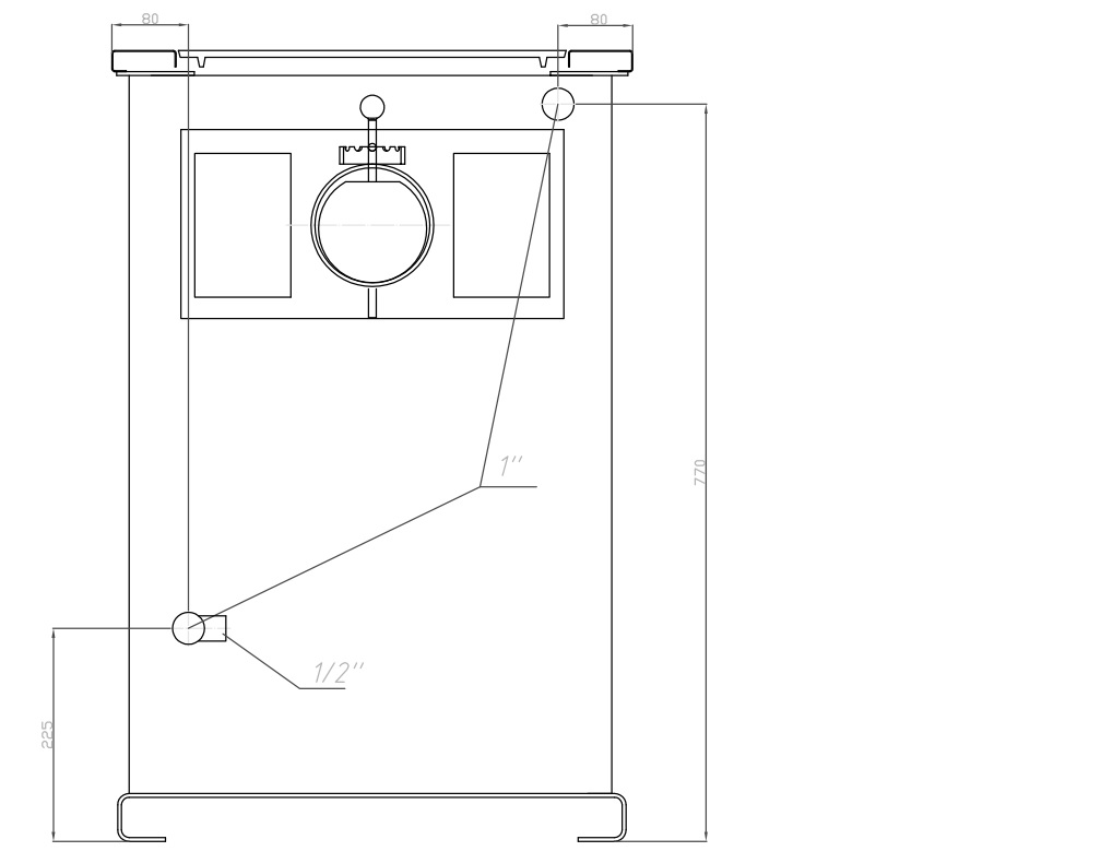 Centralheating cooker TEMY 15 white 15kW