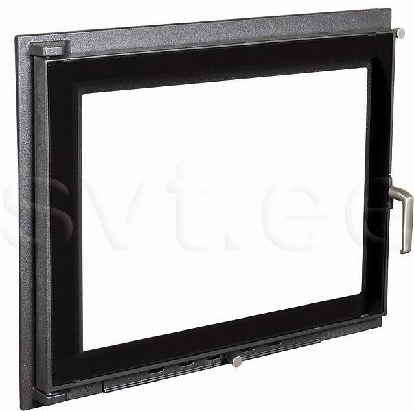 Fireguard door 512 double-glass lefthanded 545x445mm