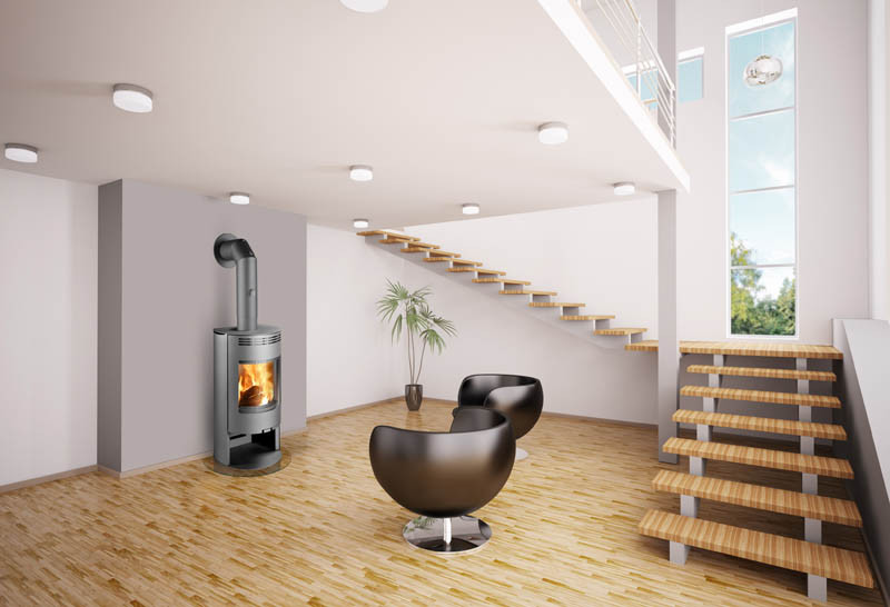 Fireplace Zaragoza hall 5kW