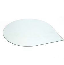 Safety glass for floor tear-shaped 1100x1100mm