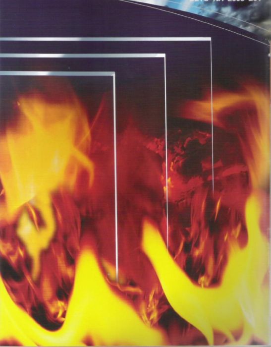 Glass for fireplace doors 408, 409