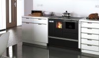 (pilt) Pelletipliit Alfa must 8kW
