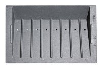 (pilt) Alma sekundaarõhu plaat malmist (kolde ja praeahju vahel)