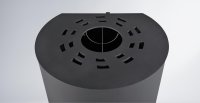 (pilt) Kamin Atika Steel must 7,5kW