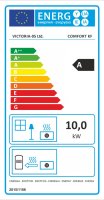 (pilt) Küpsetuskamin Komfort must keraamikaga 10kW