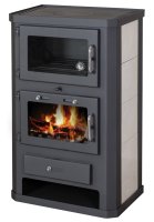 Küpsetuskamin Komfort must keraamikaga 10kW (pilt) Küpsetuskamin Komfort must keraamikaga 10kW