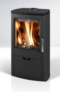 (pilt) Kamin Falun II must 8kW