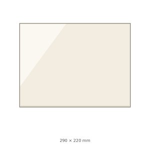(pilt) 290 × 220 × 4 mm kuumakindel keraamiline klaas Lederata koldeuksele