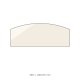 (pilt) 348 × 100/135 × 4 mm kuumakindel keraamiline klaas SVT 423 / 424 koldeustele