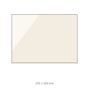(pilt) 270 × 200 × 4 mm kuumakindel keraamiline klaas