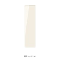 105 × 440 × 4 mm kuumakindel keraamiline külgmine klaas Frankfurt koldeuksele (pilt) 105 × 440 × 4 mm kuumakindel keraamiline külgmine klaas Frankfurt koldeuksele