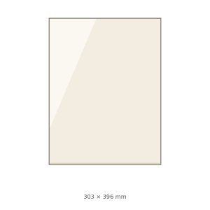 (pilt) 303 × 396 × 4 mm kuumakindel keraamiline klaas KRATKI K5 koldeuksele