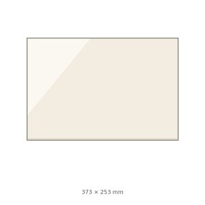 (pilt) 373 × 253 × 4 mm kuumakindel keraamiline klaas Aidan / Maximus koldeuksele