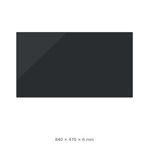(pilt) 840 × 470 × 6 mm keraamiline pliidiplaat SVT93/9100 / Susan 2000 pliidile