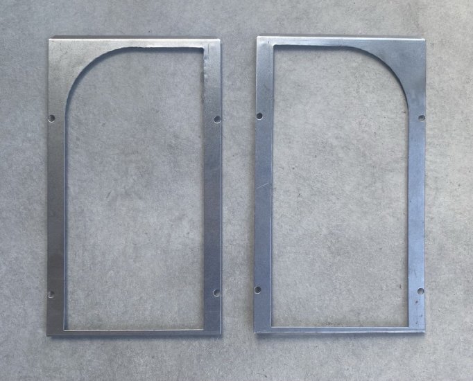 Kaminaesine klaas kirgas 450x600mm
