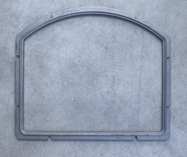 Kaminaesine klaas kirgas 450x600mm