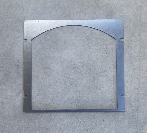 Kaminaesine klaas kirgas 450x600mm