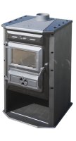 (pilt) Kamin Magic Eco must 6,9 kW