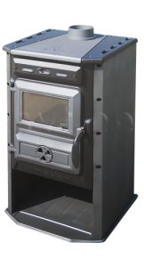 (pilt) Kamin Magic Eco must 6,9 kW