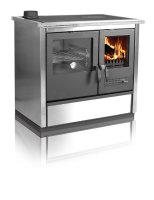 (pilt) Keskküttepliit North ECO roostevaba vasakukäeline 15kW
