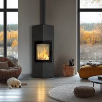 (pilt) Kamin Odyn M must 10kW