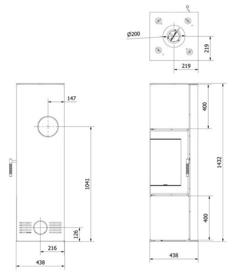 Kamin Odyn M must 10kW