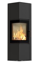 Fireplace Odyn M black 10kW (image for) Fireplace Odyn M black 10kW