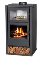 (pilt) Küpsetuskamin Regina must 8,7kW