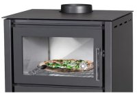 (pilt) Küpsetuskamin Regina must 8,7kW