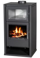 Küpsetuskamin Regina must 8,7kW (pilt) Küpsetuskamin Regina must 8,7kW