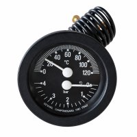 Termomont capillary thermomanometer, 0–120 °C / 0–4 bar (image for) Termomont capillary thermomanometer, 0–120 °C / 0–4 bar