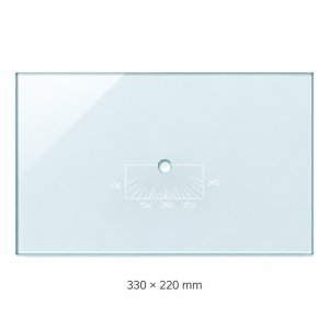 (pilt) 330 × 220 × 6 mm sisemine klaas Susanna / Fiko 3U80 praeahjuuksele