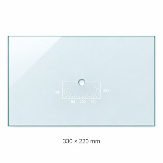 (pilt) 330 × 220 × 6 mm sisemine klaas Susanna / Fiko 3U80 praeahjuuksele