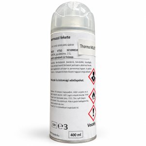 (pilt) Thorma must kuumakindel aerosoolvärv, 400 ml