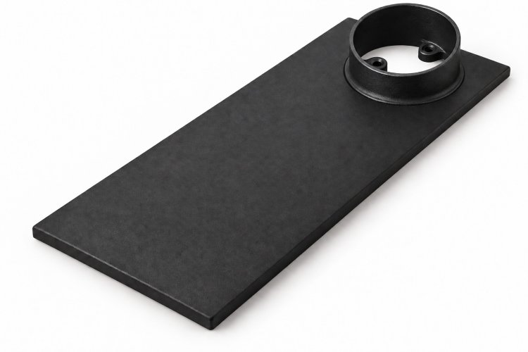 (pilt) North pliidiplaadi väike osa suitsutoru ühendusmuhviga Ø 120 mm